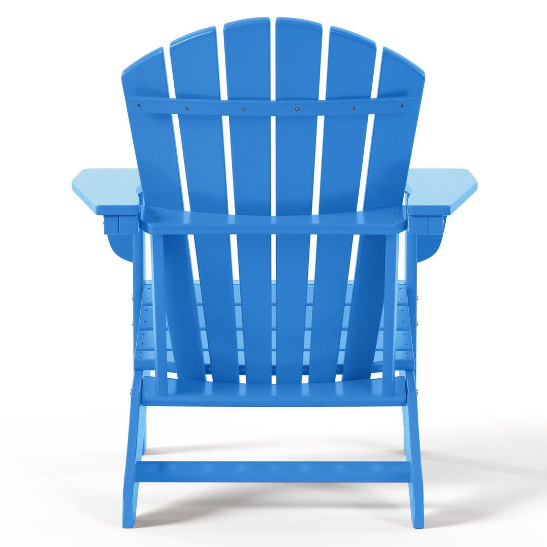 Dylan Outdoor Adirondack Chair With Ottoman 4-Piece Set