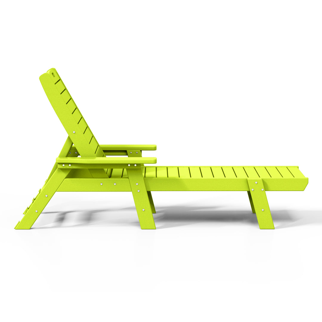Malibu Poly Reclining Chaise Lounge