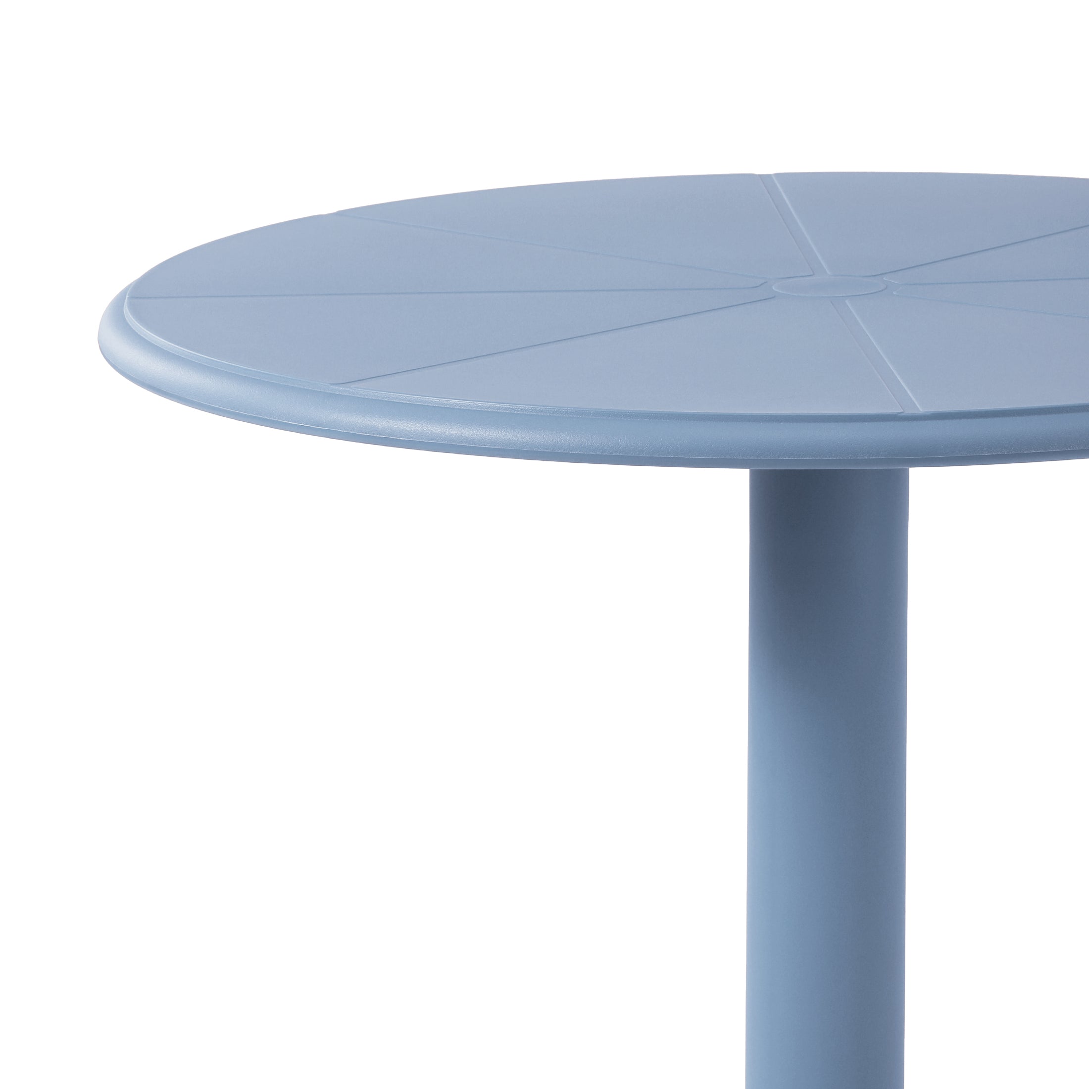 Playa 3-Piece Outdoor Resin Patio Bistro Table Set with Stackable Patio Dining Side Chairs For 2