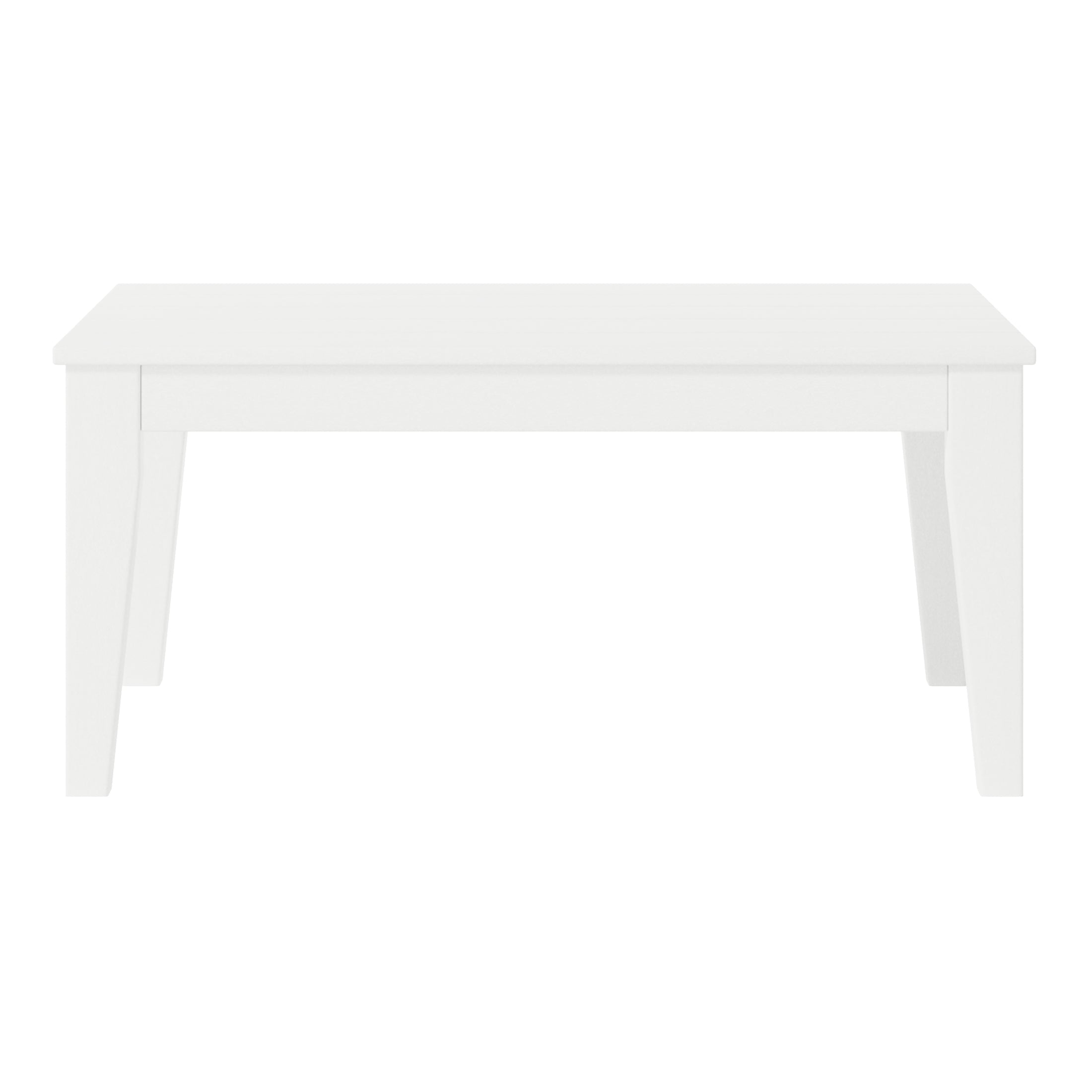 Malibu Low Outdoor HDPE Patio Rectangle Coffee Table