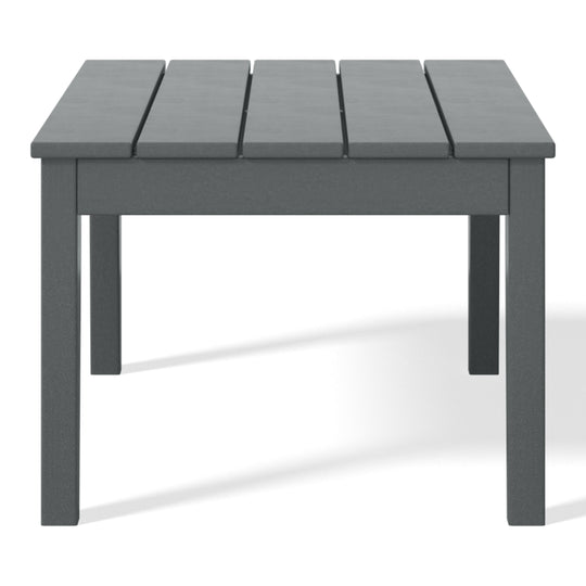 Malibu Low Outdoor HDPE Patio Rectangle Coffee Table