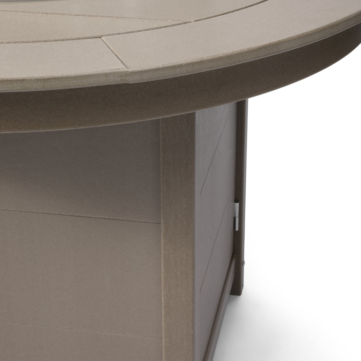 Helios 47" Modern Outdoor Patio Propane Gas Round Fire Pit Table