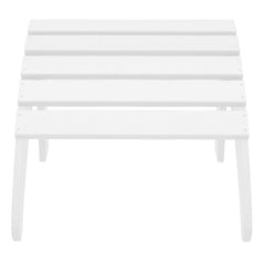 Malibu Outdoor folding ottoman for Adirondack chair
