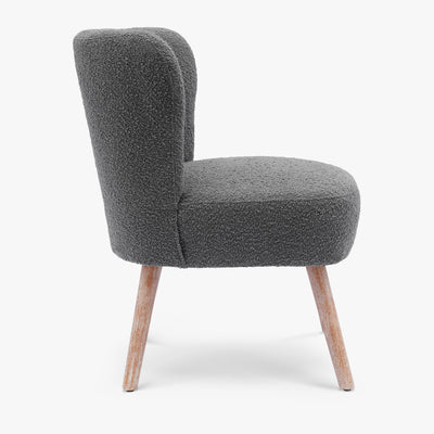Genevieve 25" Wide Upholstered Boucle Accent Chair