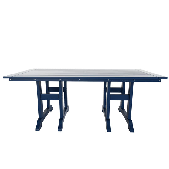 Malibu 71" Outdoor Patio Dining Table