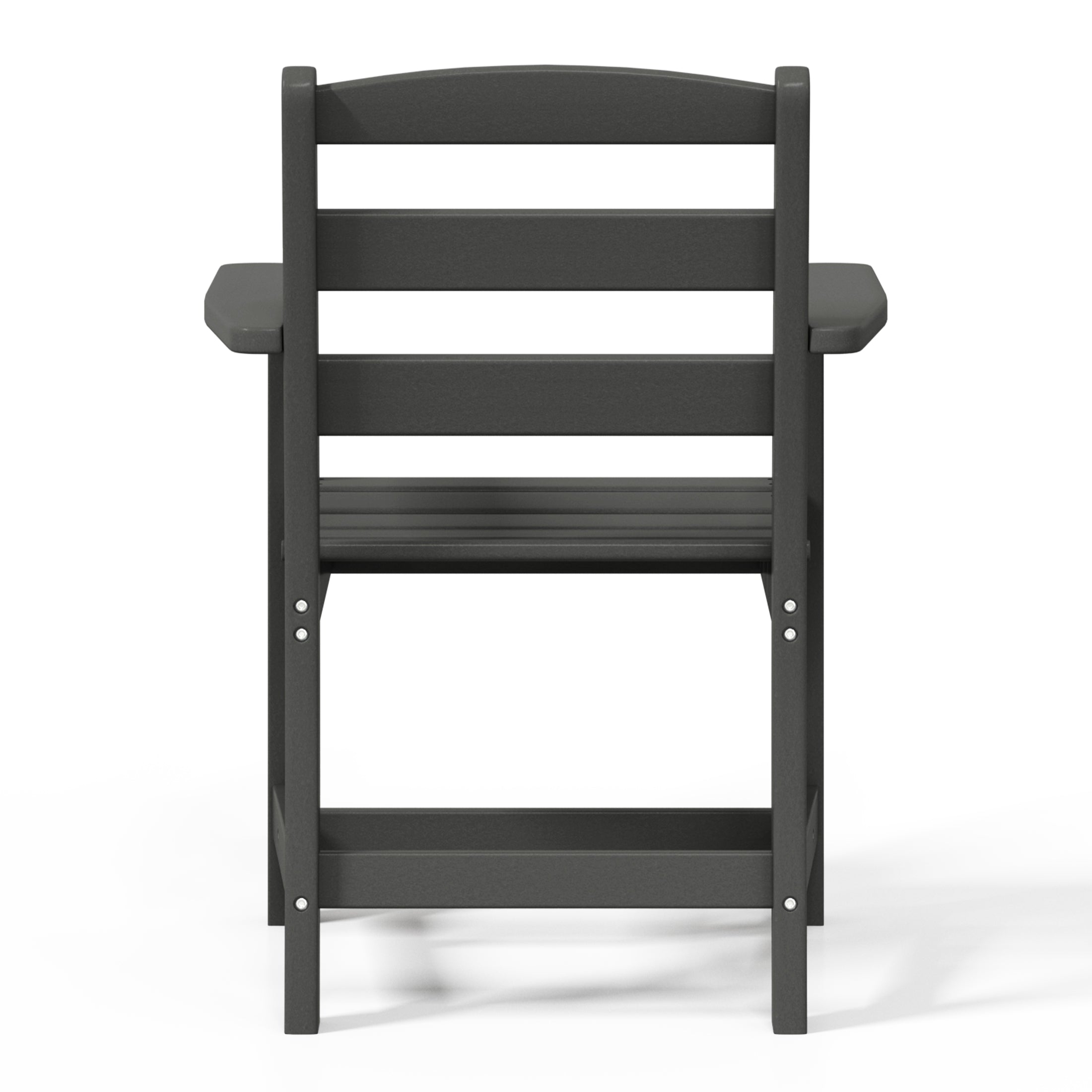 Ashore Outdoor HDPE Patio Classic Dining Arm Chair