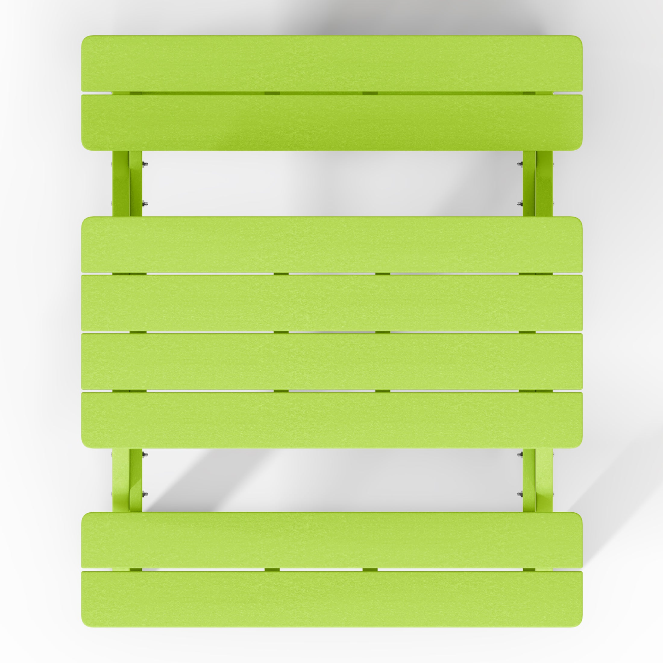 Malibu Outdoor Patio Kids HDPE Plastic Picnic Bench Table
