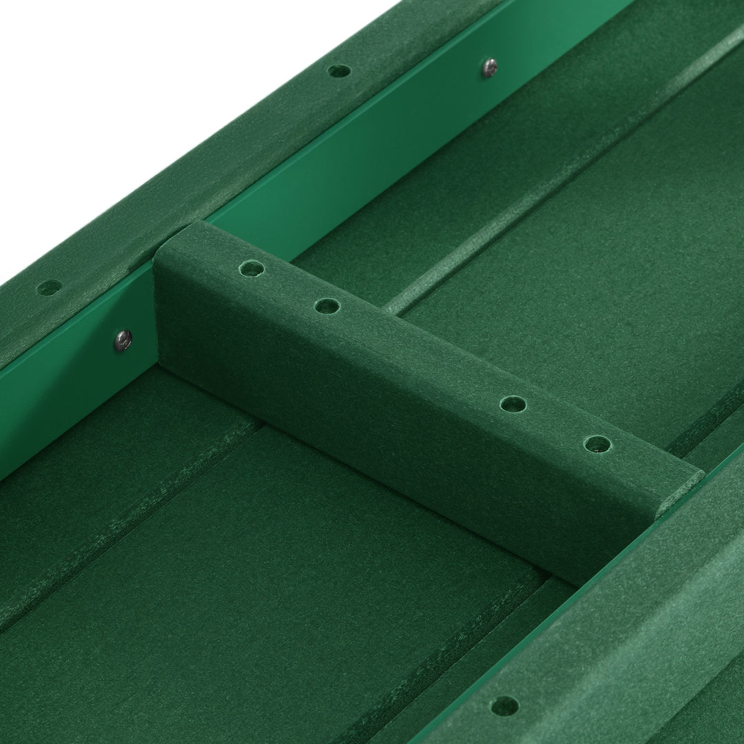 Malibu 65" Outdoor Patio Trestle Dining Bench