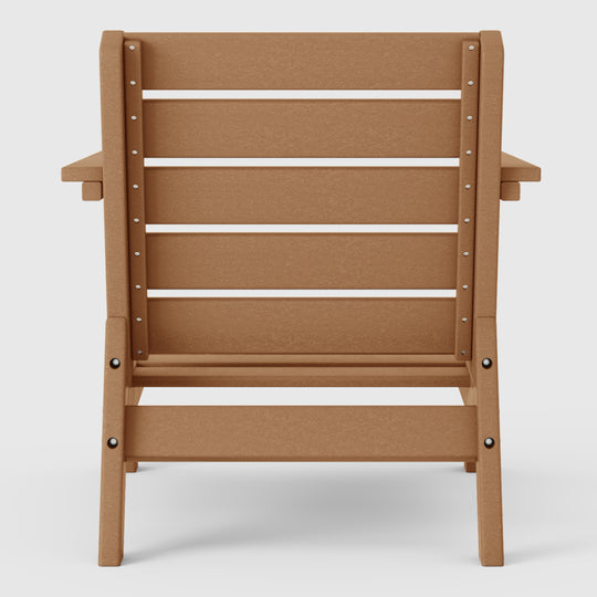 Avalon Outdoor Patio HDPE Deep Seating Armchair (Set of 2)