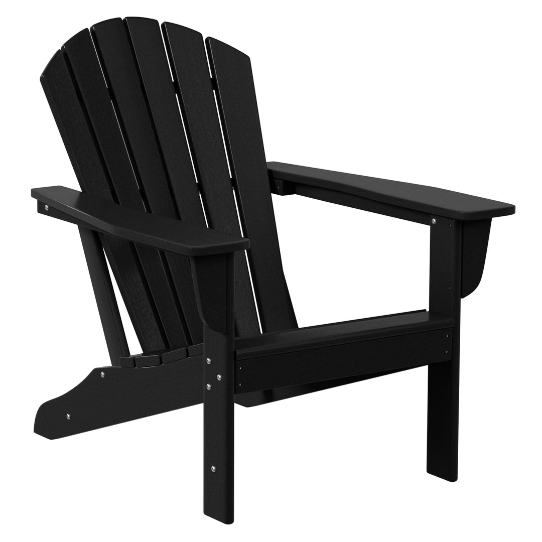 Dylan Outdoor Adirondack Chair With Ottoman 4-Piece Set