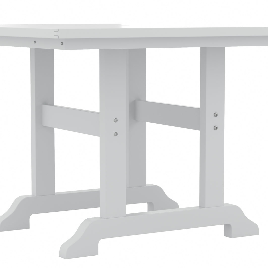 Malibu 43" Outdoor Patio Square Dining Table
