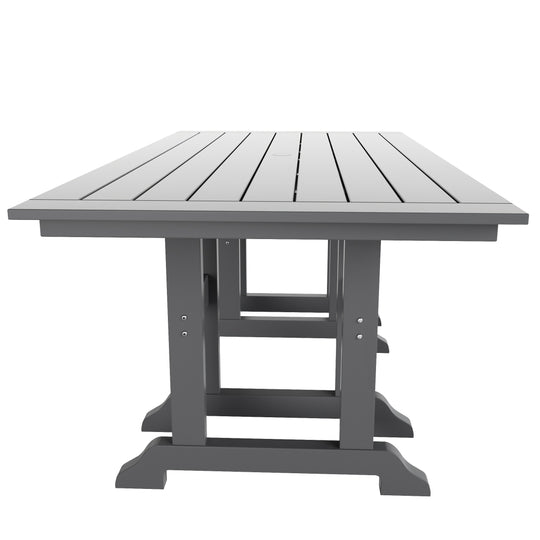 Malibu 71" Outdoor Patio Dining Table