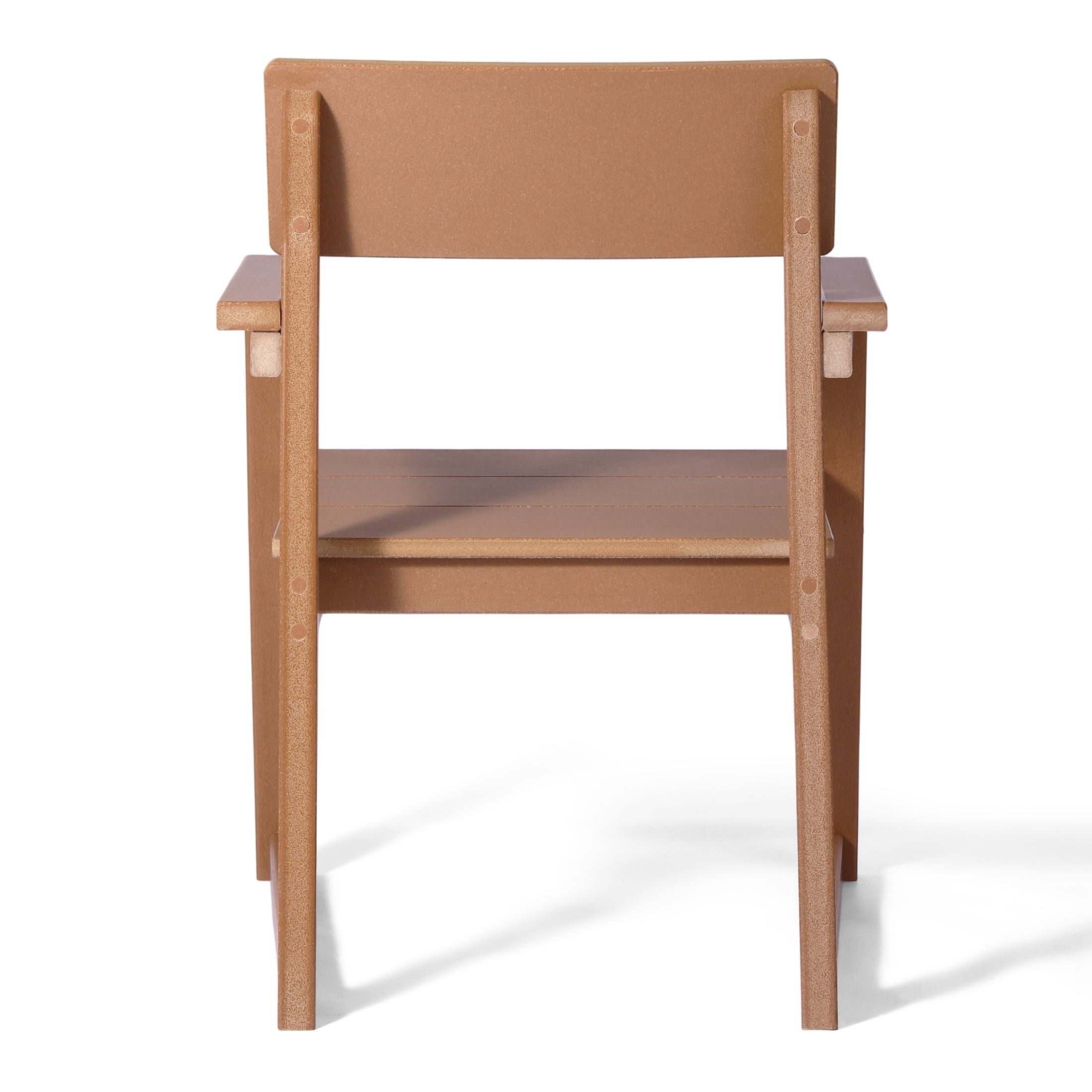 Paloma Modern HDPE Outdoor Patio Dining Arm Chairs (Set of 2)