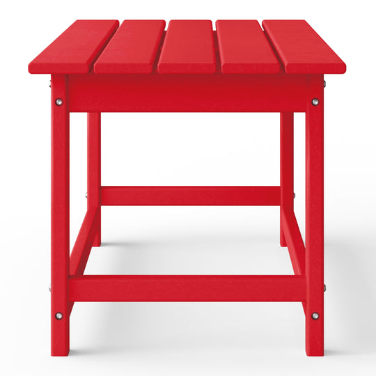 Malibu 35" length outdoor Coffee table for Adirondack chair