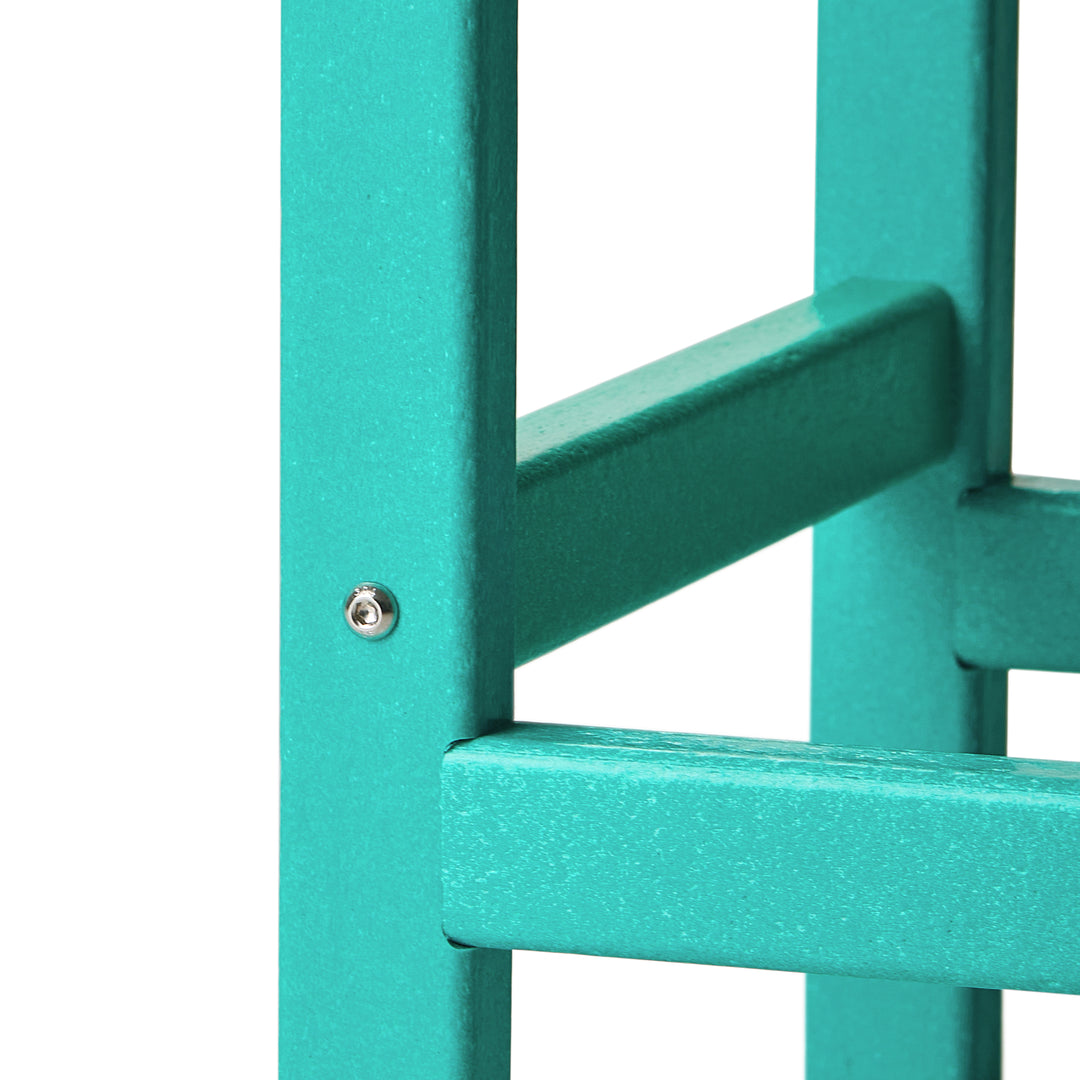 Malibu 14" square outdoor Side table for Adirondack chair