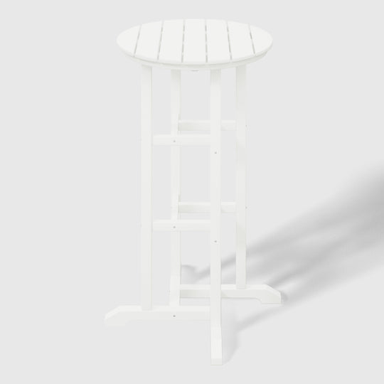 Malibu Outdoor Patio Bar Height Table and Bar Stool 4-Piece Dining Set