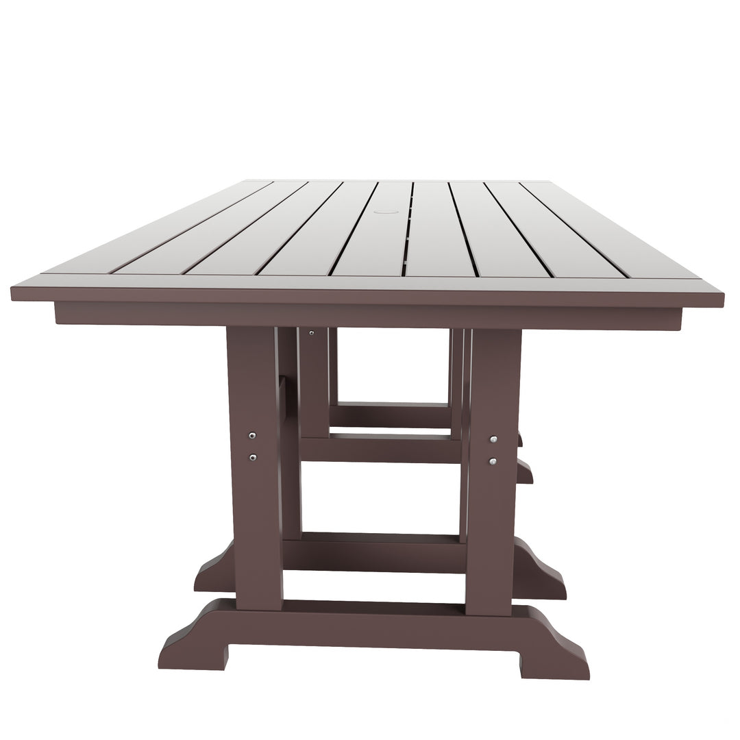 Malibu 71" Outdoor Patio Dining Table