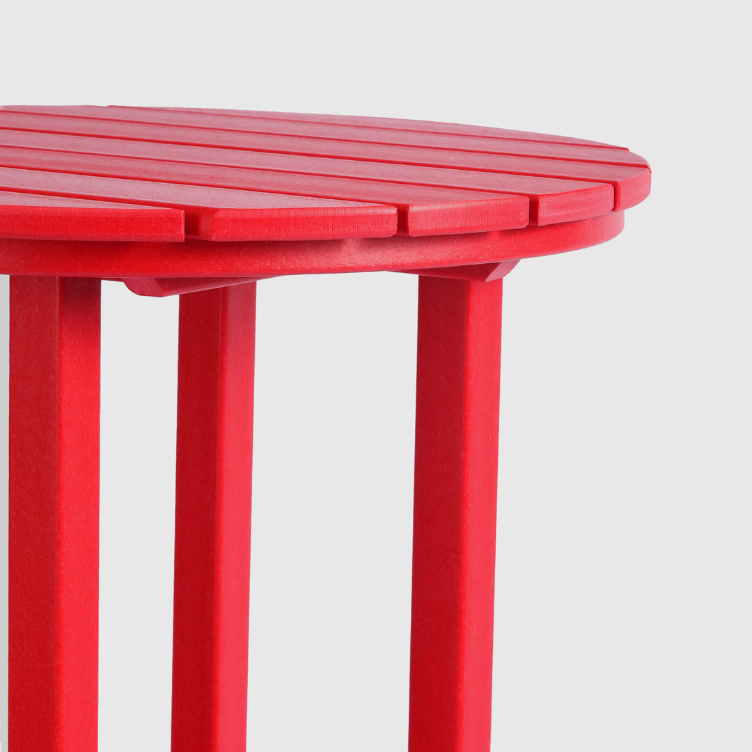 Malibu 37" Counter Height Round Outdoor Patio Bistro Bar Table
