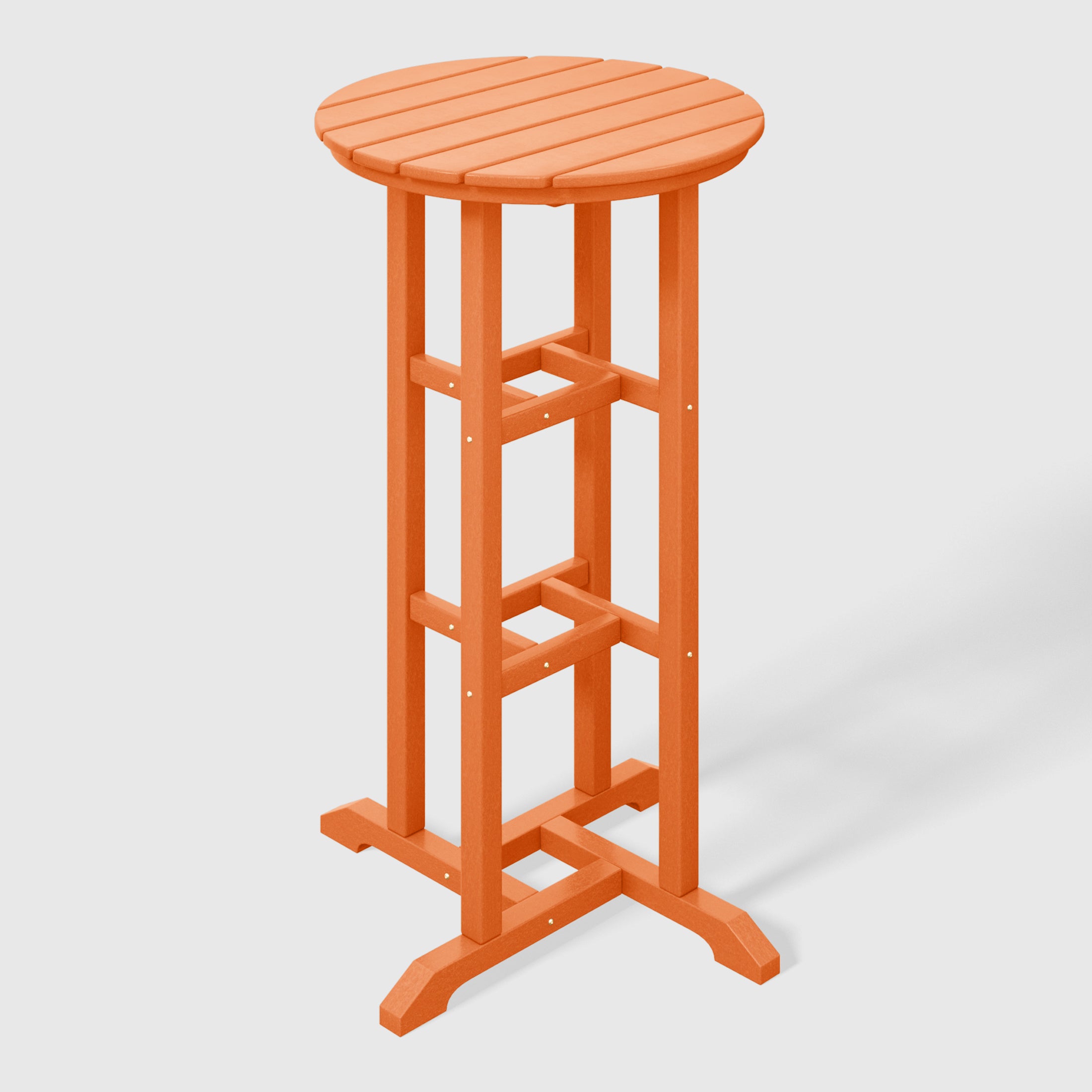 Malibu 42" Counter Height Round Outdoor Patio Bistro Bar Table