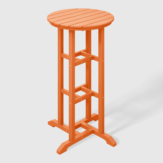 Malibu Outdoor Patio Bar Height Table and Bar Stool 4-Piece Dining Set