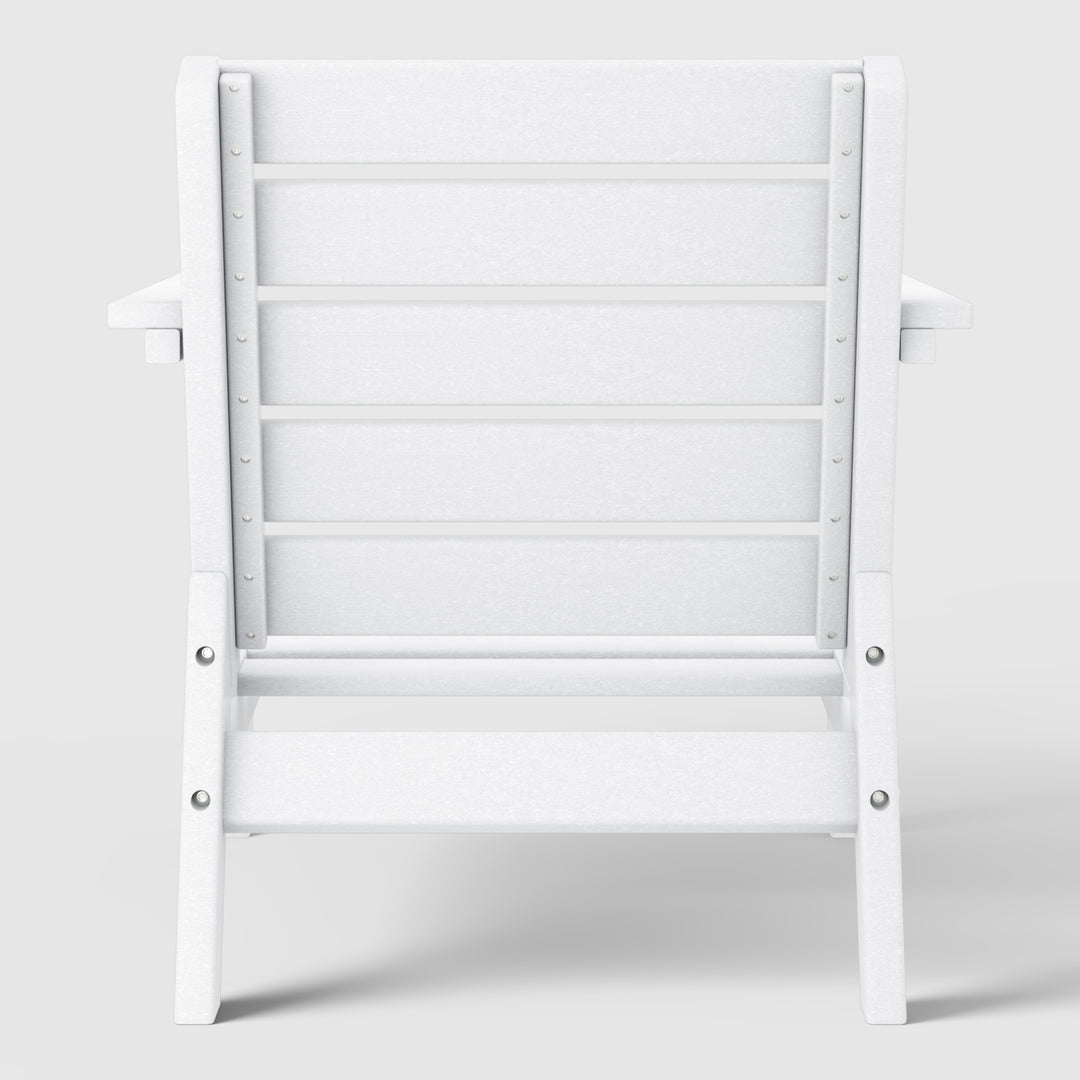 Avalon Outdoor Patio HDPE Deep Seating Armchair (Set of 2)