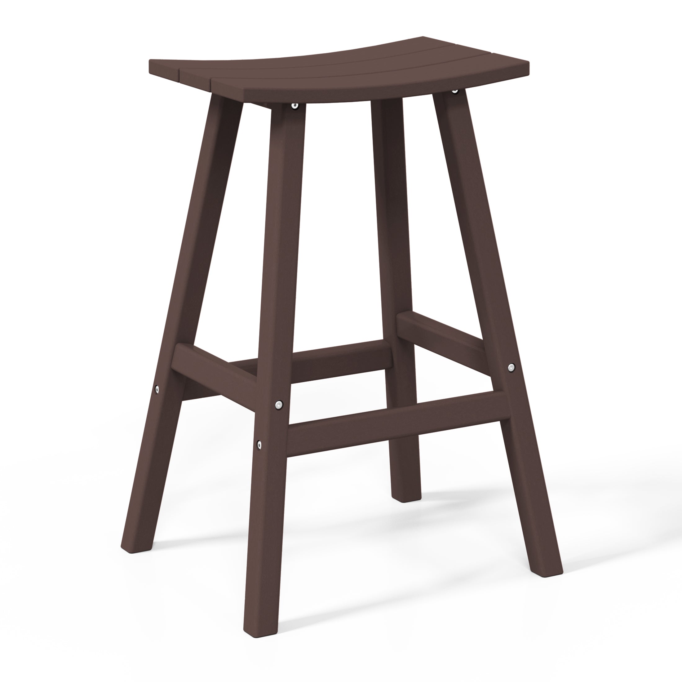 Malibu 29" HDPE Outdoor Patio Bar Height Bar Stool