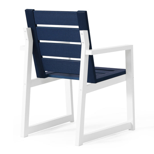 Cape May HDPE Outdoor Patio Dining Arm Chair