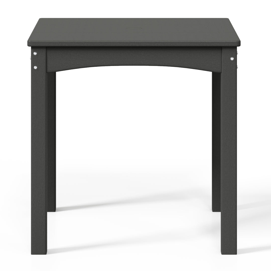 Treehouse Kids 24" Wide HDPE Plastic Childrens Square Dinner Table