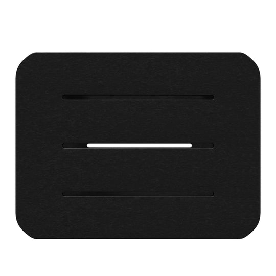 Aruba 2-Tier Outdoor HDPE Modern Adirondack Square Patio Side Table