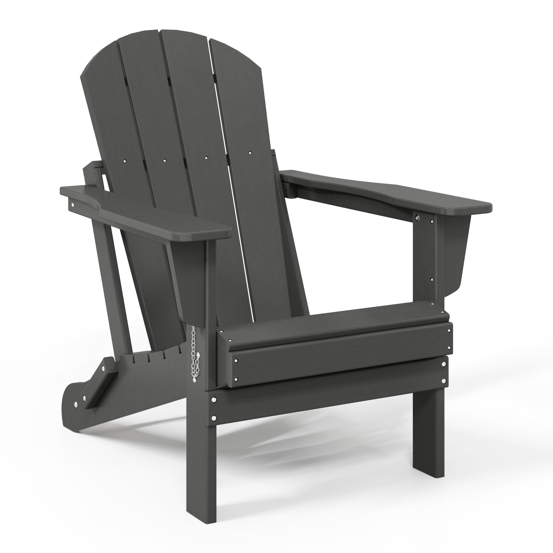 Malibu 3-Piece set Outdoor / Patio Poly Adirondack chair set with a side table ( 2 seater )