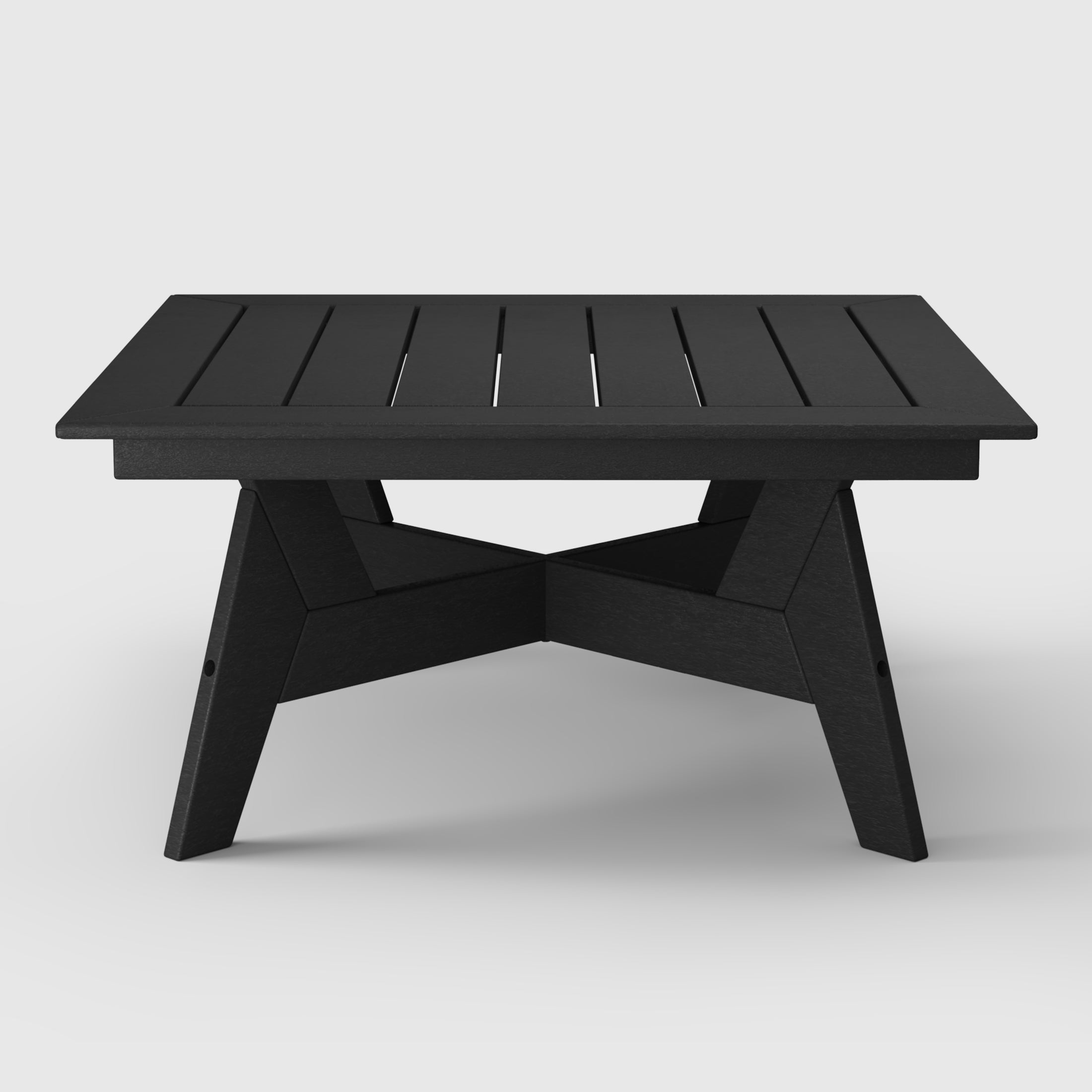 Modern Low Outdoor Patio Square HDPE Coffee Table – WestinTrends