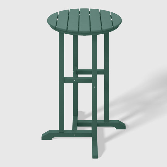 Malibu 37" Counter Height Round Outdoor Patio Bistro Bar Table