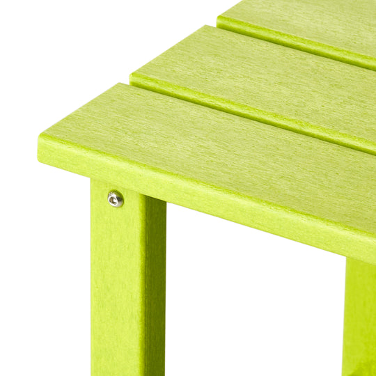 Malibu 14" square outdoor Side table for Adirondack chair