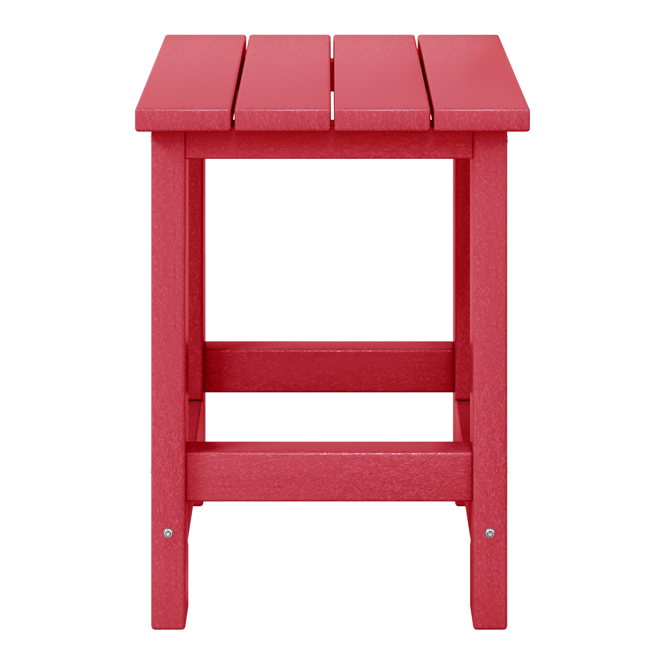 Malibu Kids Outdoor Patio Furniture HDPE Adirondack Square Side Table