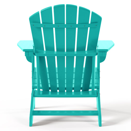 Dylan Outdoor Adirondack Chair With Ottoman 2-Piece Set