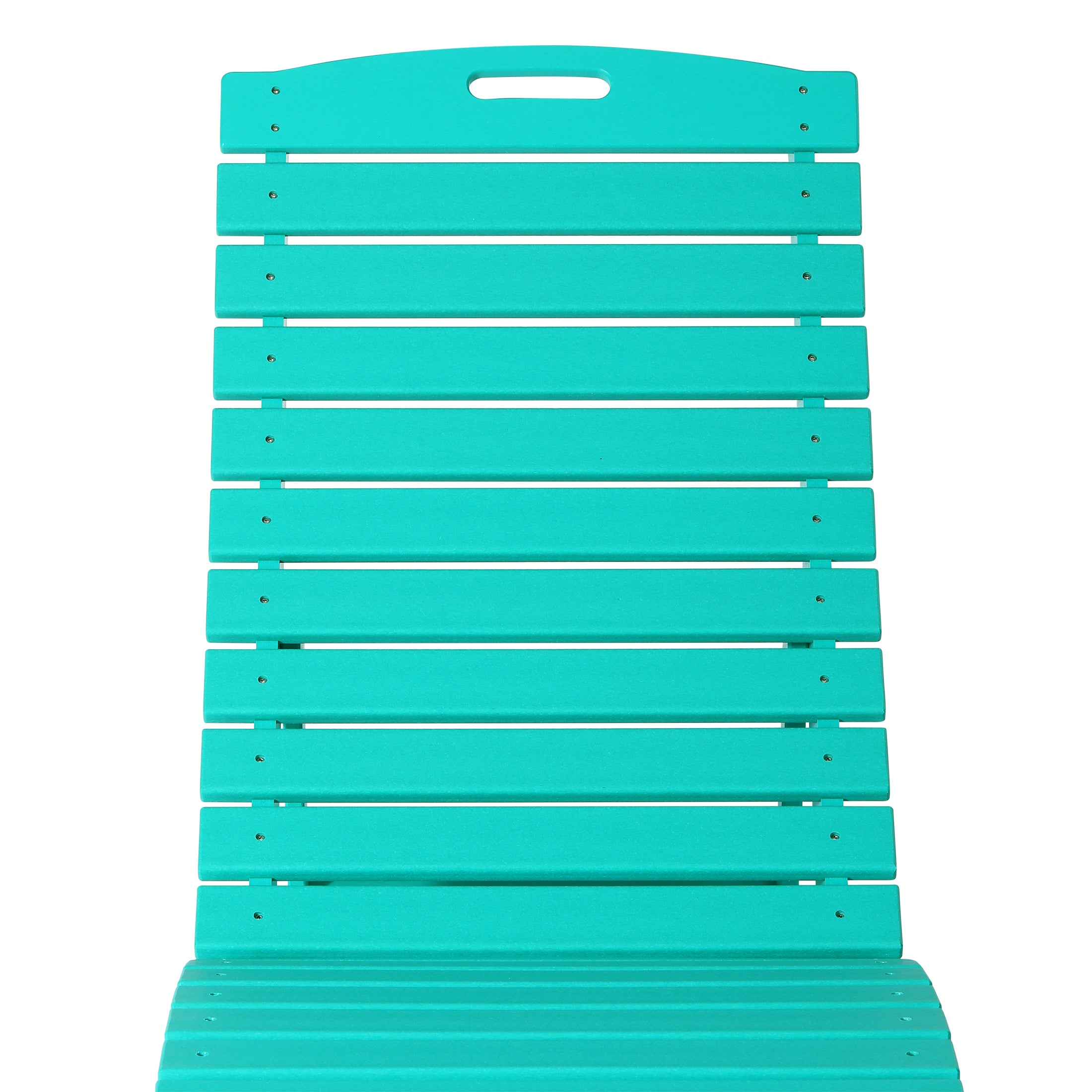 Outdoor HDPE In-Pool Patio Chaise Lounge Chair With Wheels