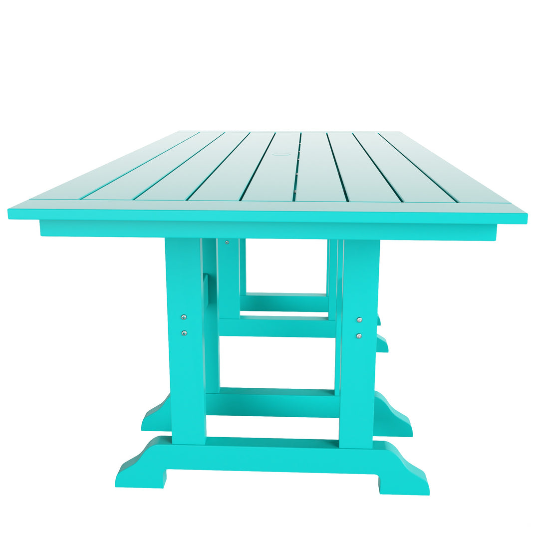 Malibu 71" Outdoor Patio Dining Table