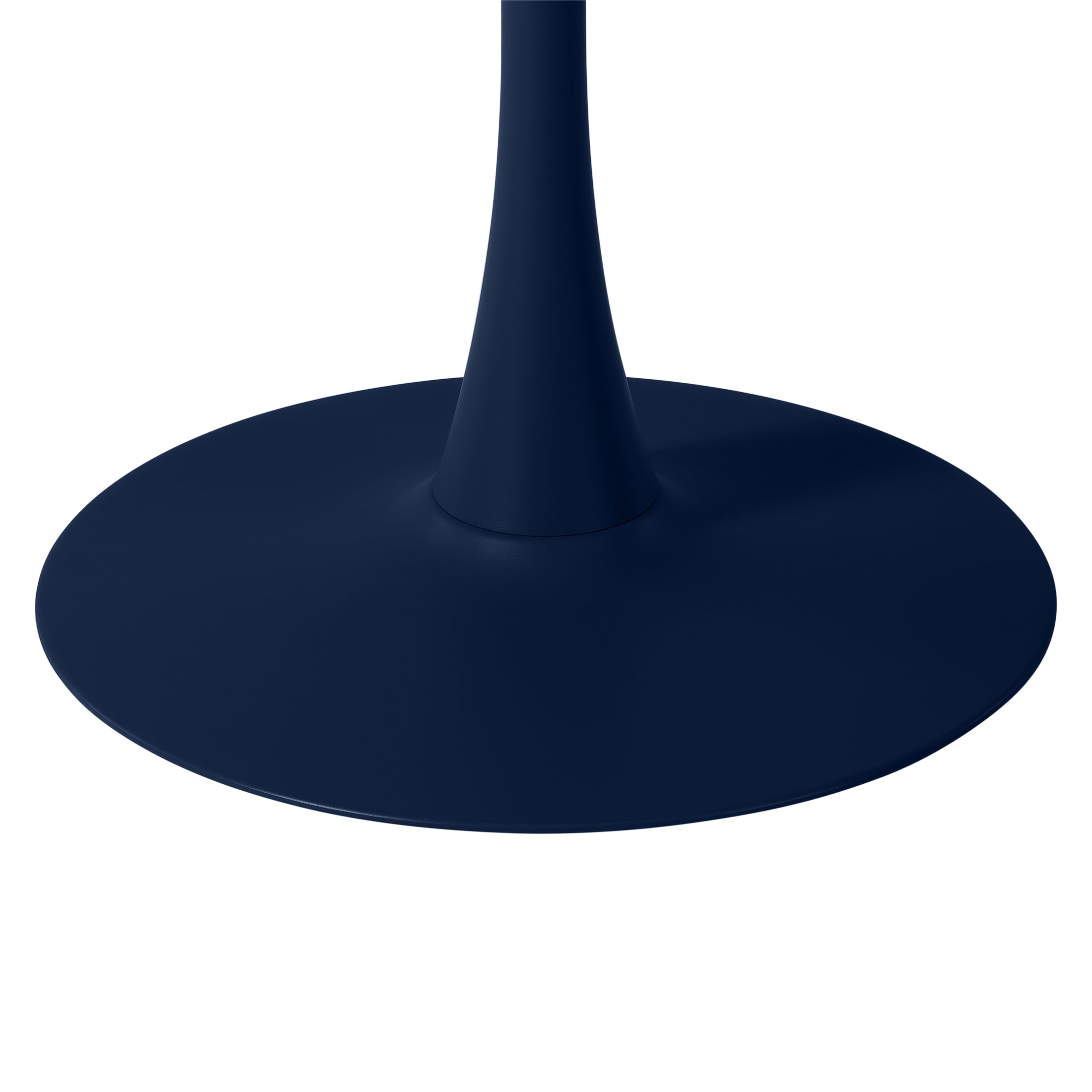 Playa 31.5" Round Outdoor Indoor Metal Cocktail Dining Table