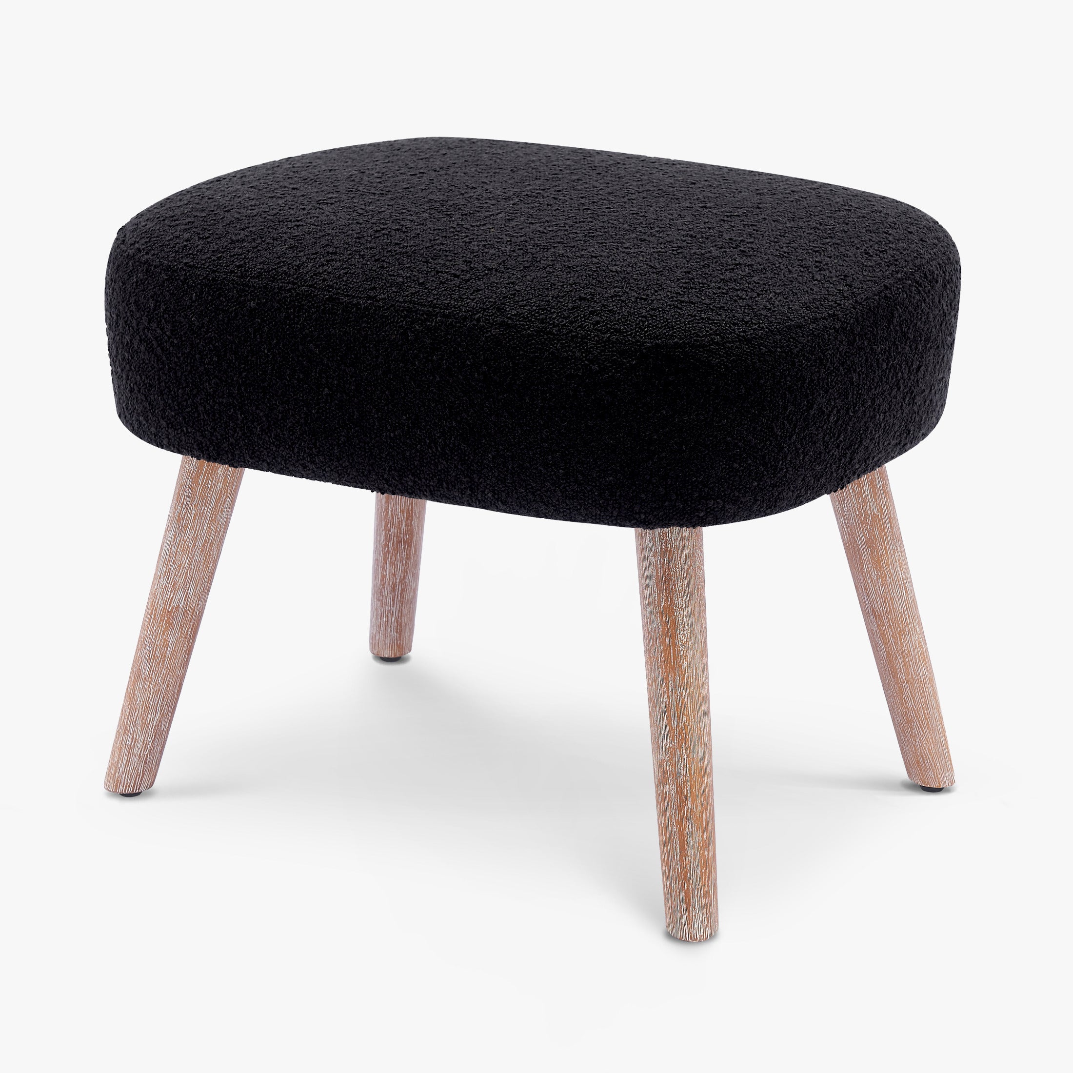 Genevieve 21 Wide Square Upholstered Cushion Ottoman Foot Stool