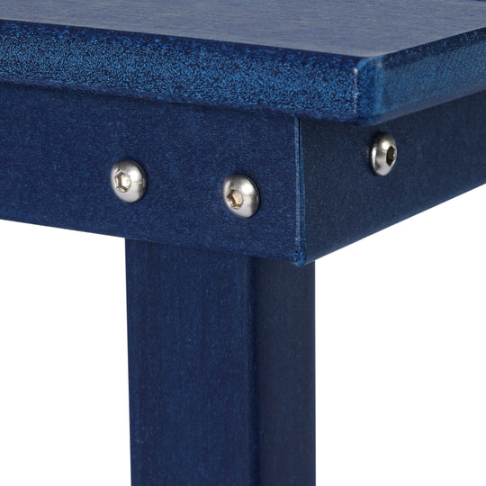 Malibu 65" Outdoor Patio Trestle Dining Bench