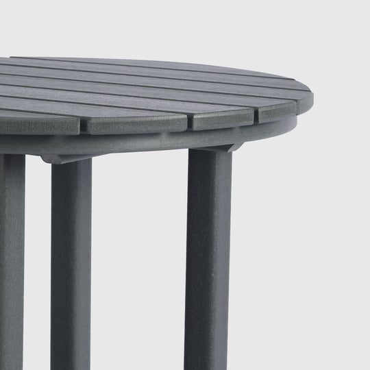 Malibu 37" Counter Height Round Outdoor Patio Bistro Bar Table