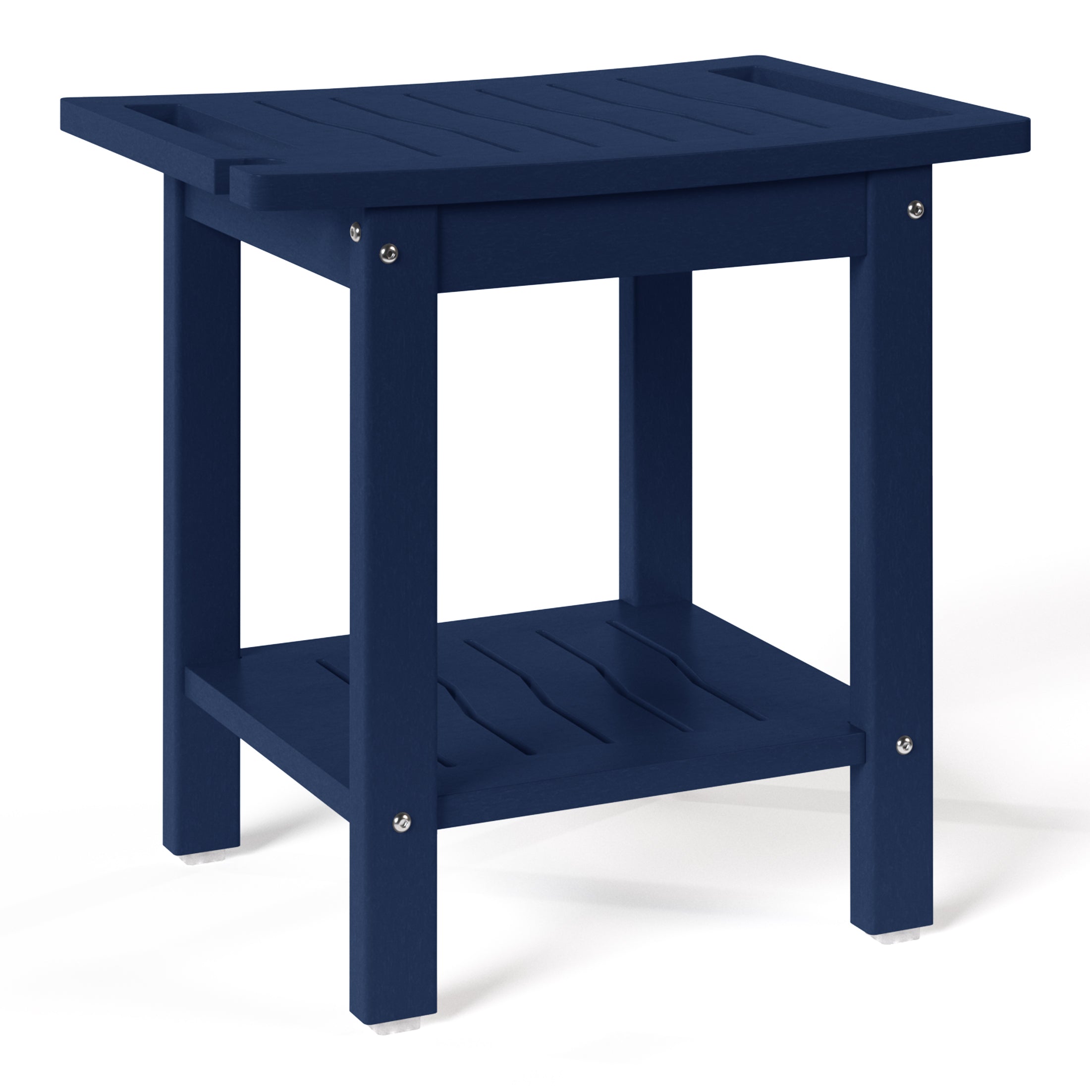 Sage HDPE Poly Plastic Waterproof Bathroom Shower Bench