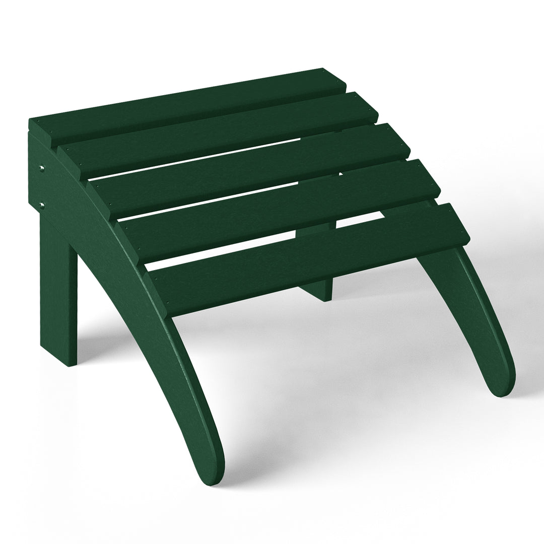 Malibu Outdoor folding ottoman for Adirondack chair