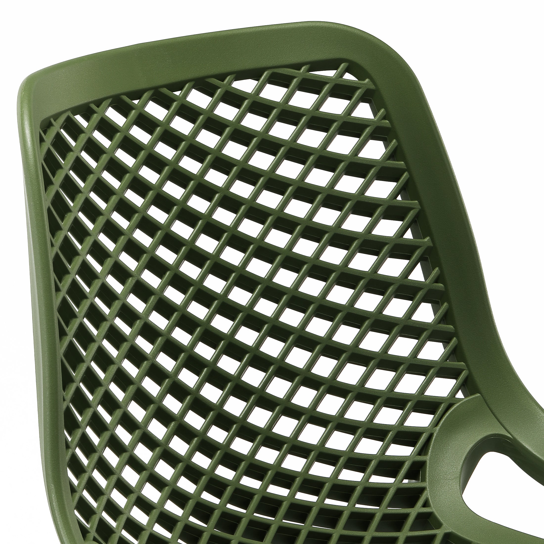 Playa 41.75" Outdoor Modern Polypropylene Plastic Patio Bar Height Stools (Set of 2)