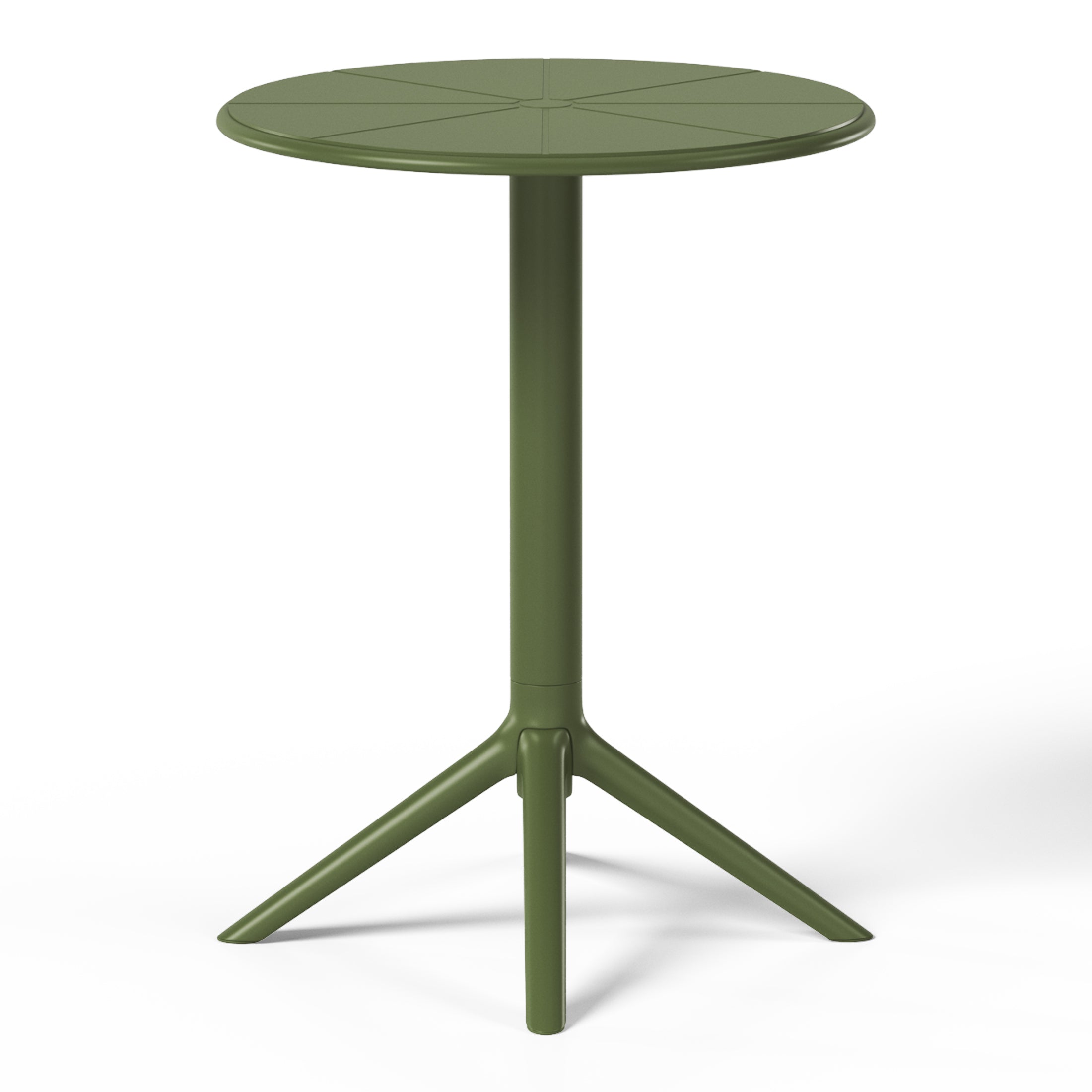 Playa 3-Piece Outdoor Resin Patio Bistro Set with Stackable Patio Dining Side Chairs