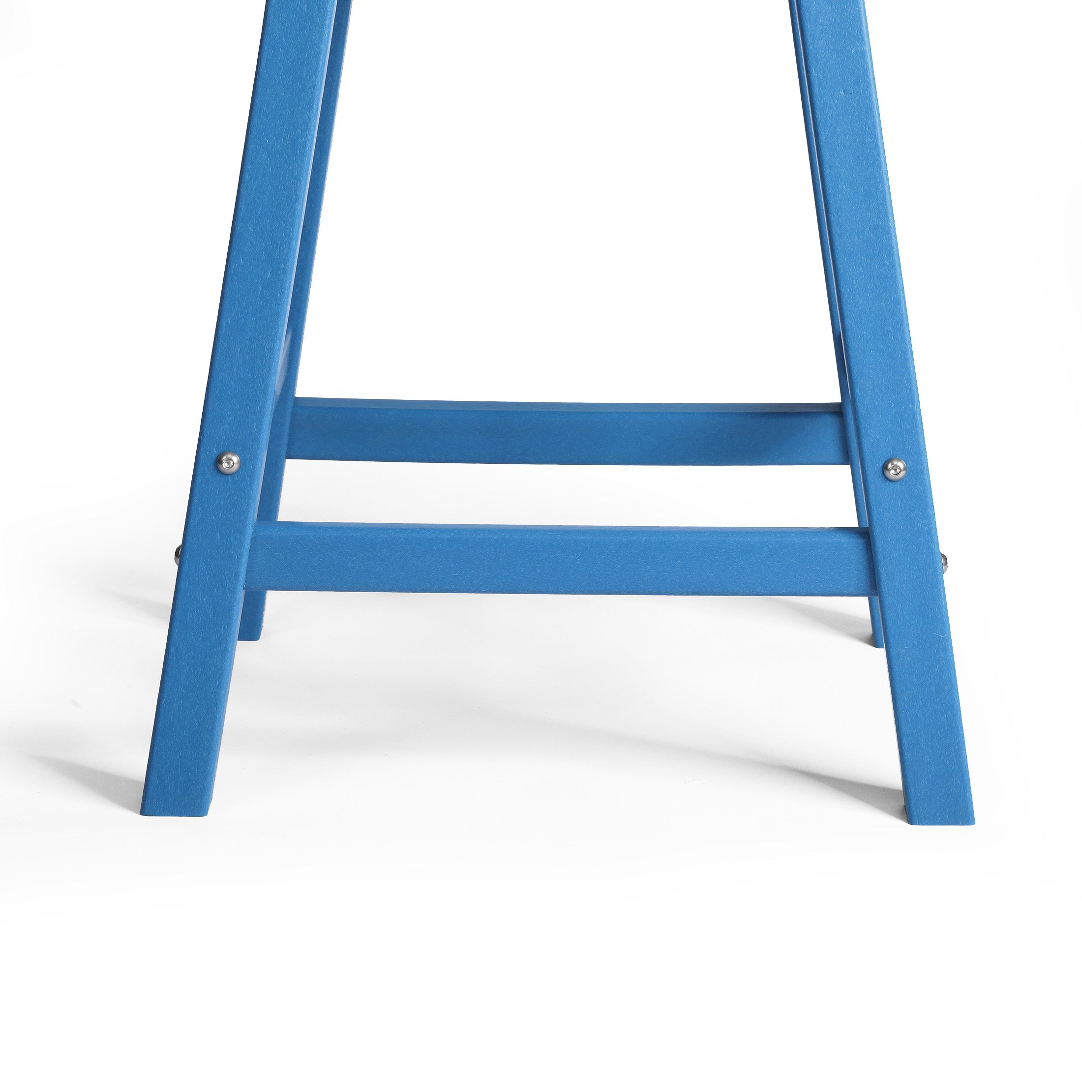 Malibu 24" HDPE Outdoor Patio Counter Height Bar Stools (Set of 2)