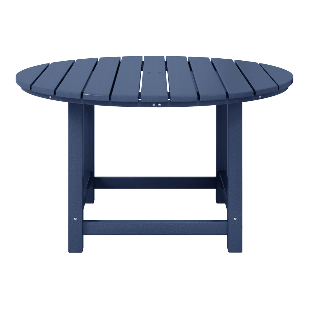 Malibu Kids Outdoor Patio Furniture HDPE Round Dining Table
