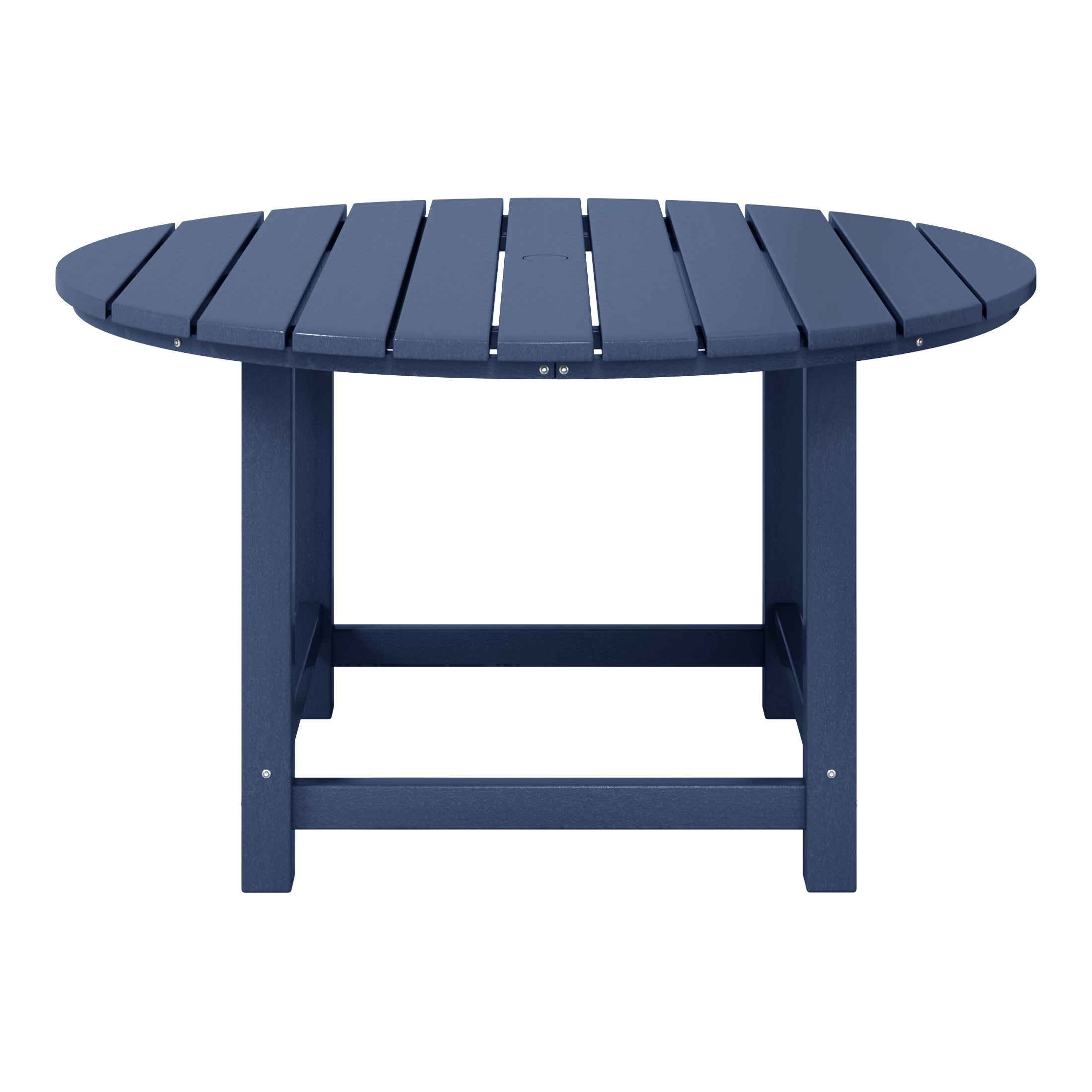 Malibu Kids Outdoor Patio Furniture HDPE 38" Wide Round Dining Table