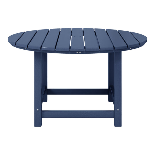 Malibu Kids Outdoor Patio Furniture HDPE Round Dining Table