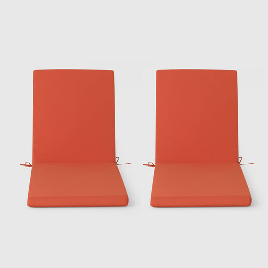Solace Outdoor Chaise Lounge Chair Cushions Set of 2